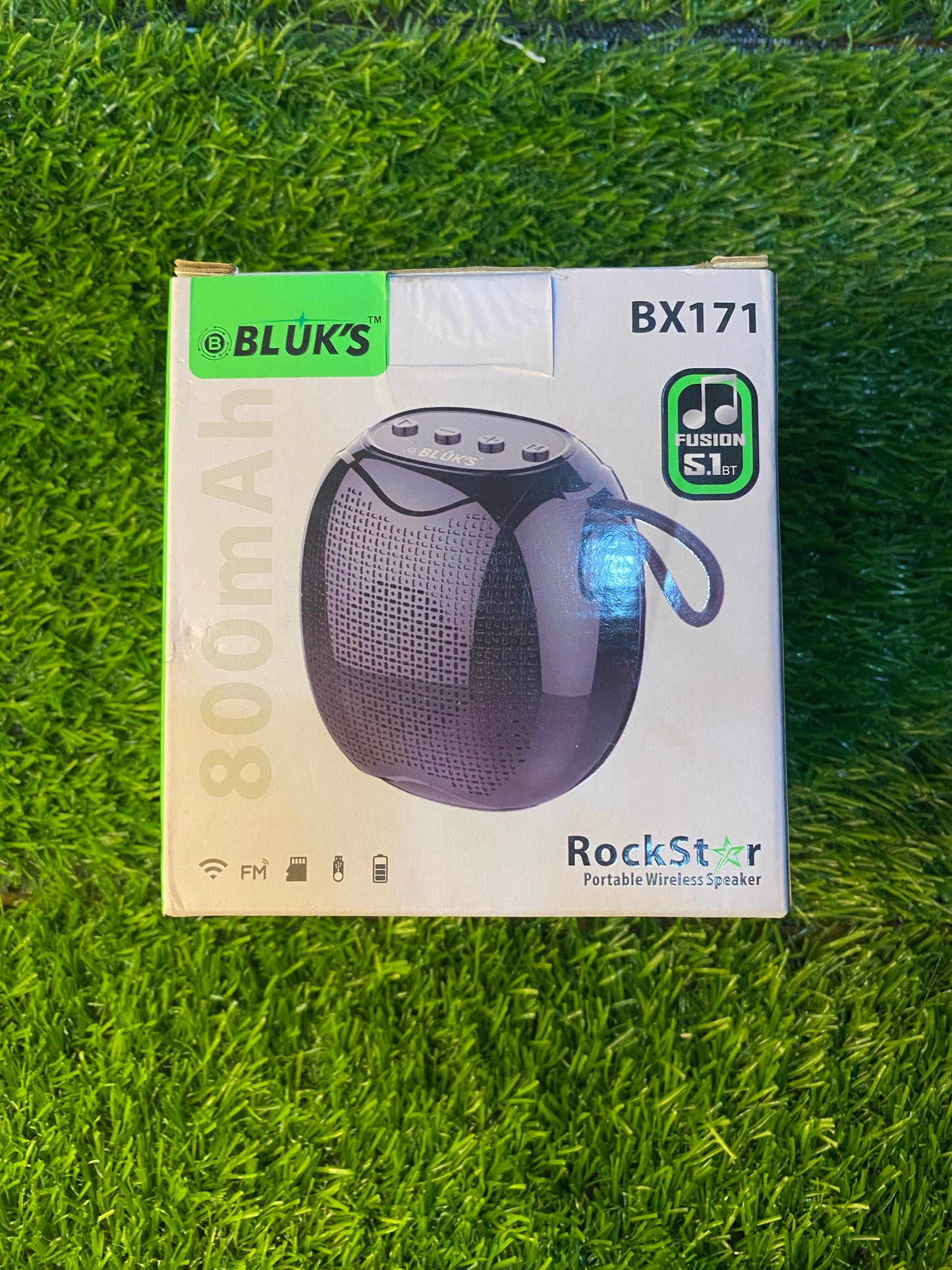 BX-171 RockStar – Portable Rechargeable Bluetooth Speaker with Deep Bass